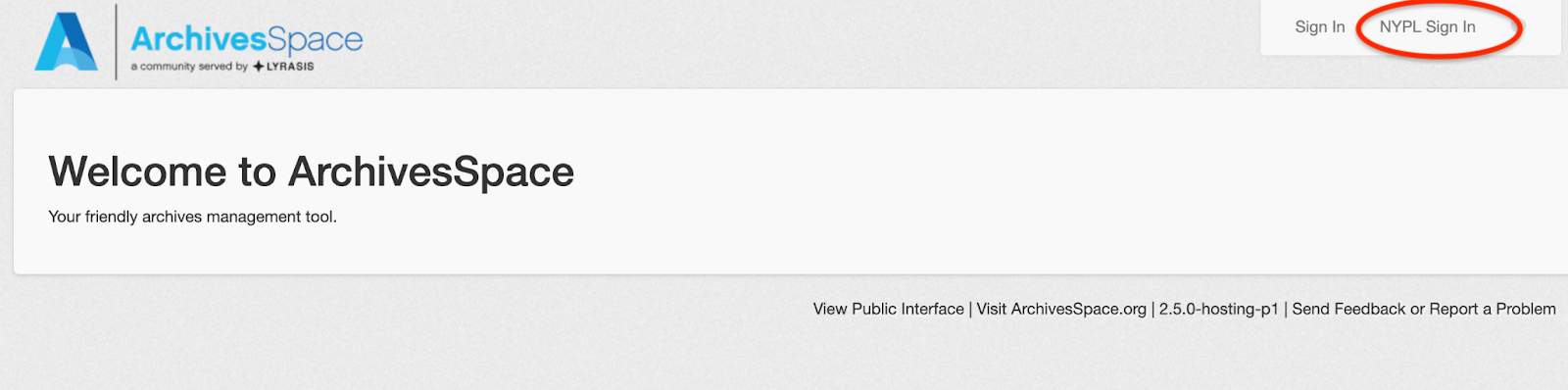 ArchivesSpace Single Sign On