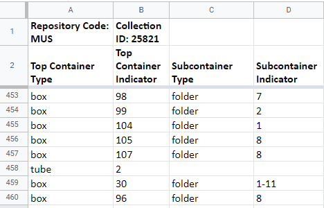 Processing Spreadsheet Image